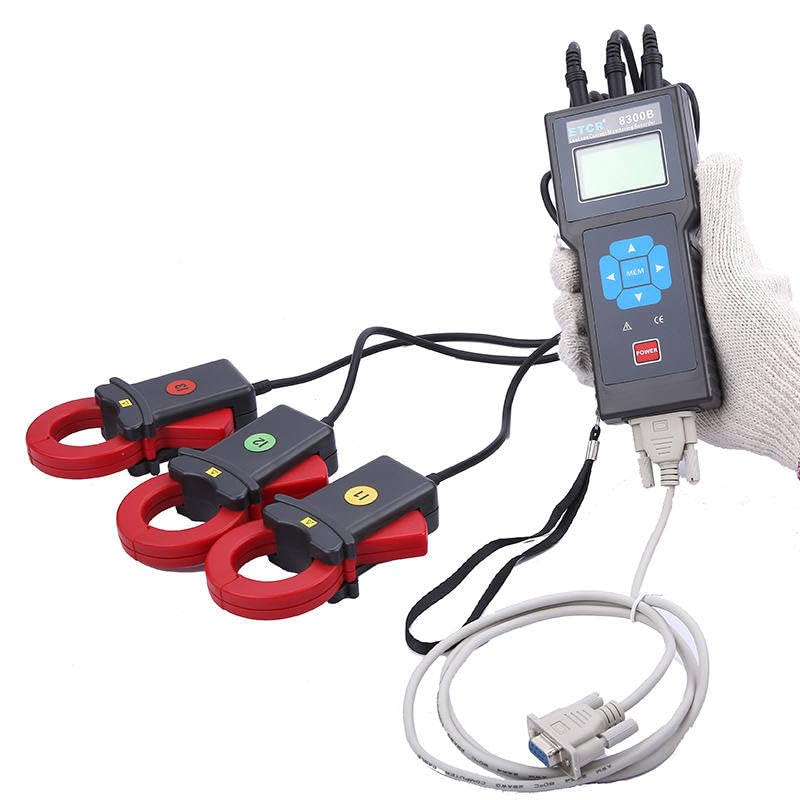 ETCR8300B Three-Channel Leakage/Current Monitoring Recorder Upgrade ETCR8300-030x3