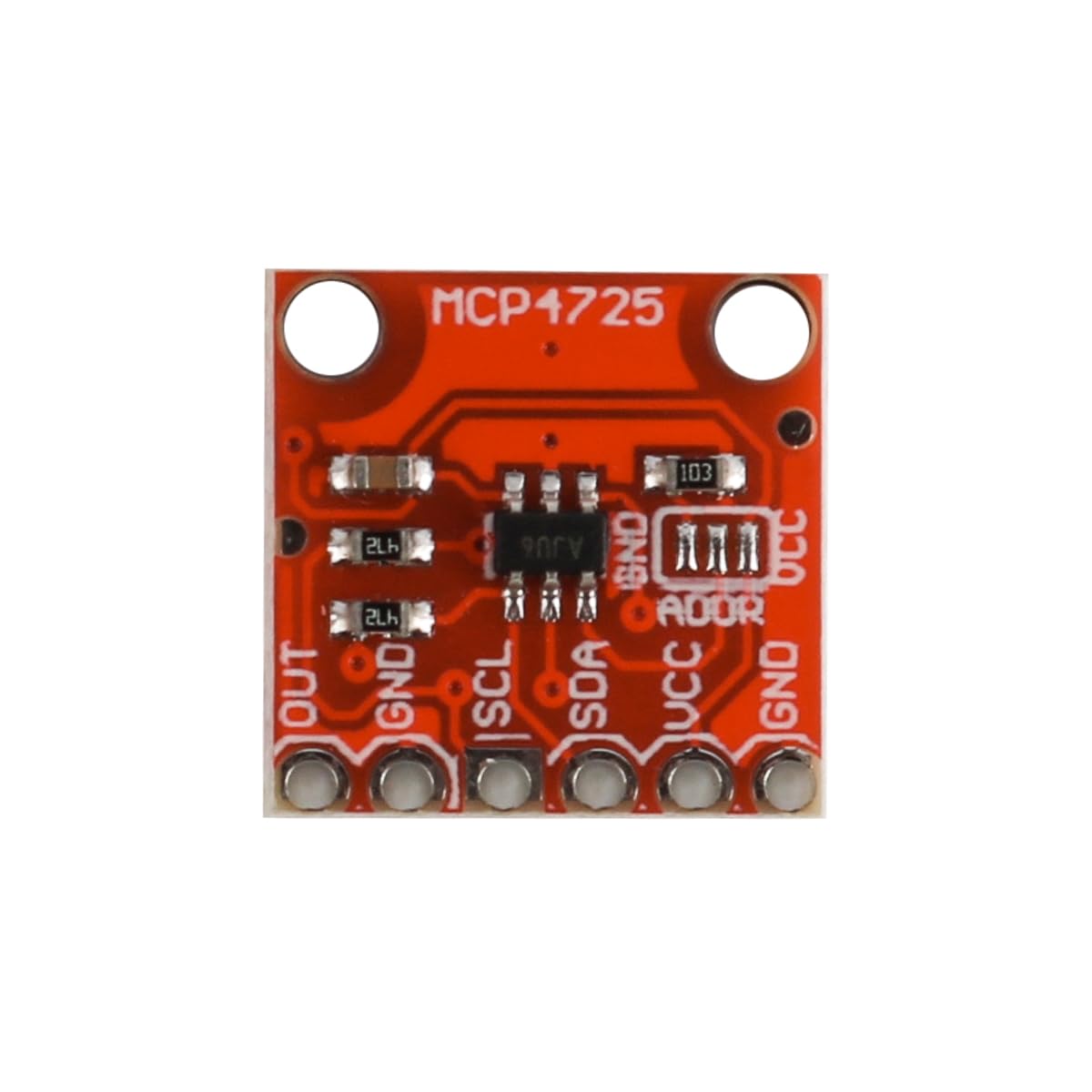Namvo MCP4725 12-Bit I2C DAC Scheda di Sviluppo Modulo Breakout Board Per La Generazione Di Suono Di Archiviazione, Strumenti Musicali