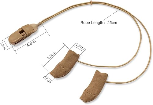 Miniatura 5 de BTE Audífonos Clips Protector de Algodón Cubre Clips de Retención para 13 #