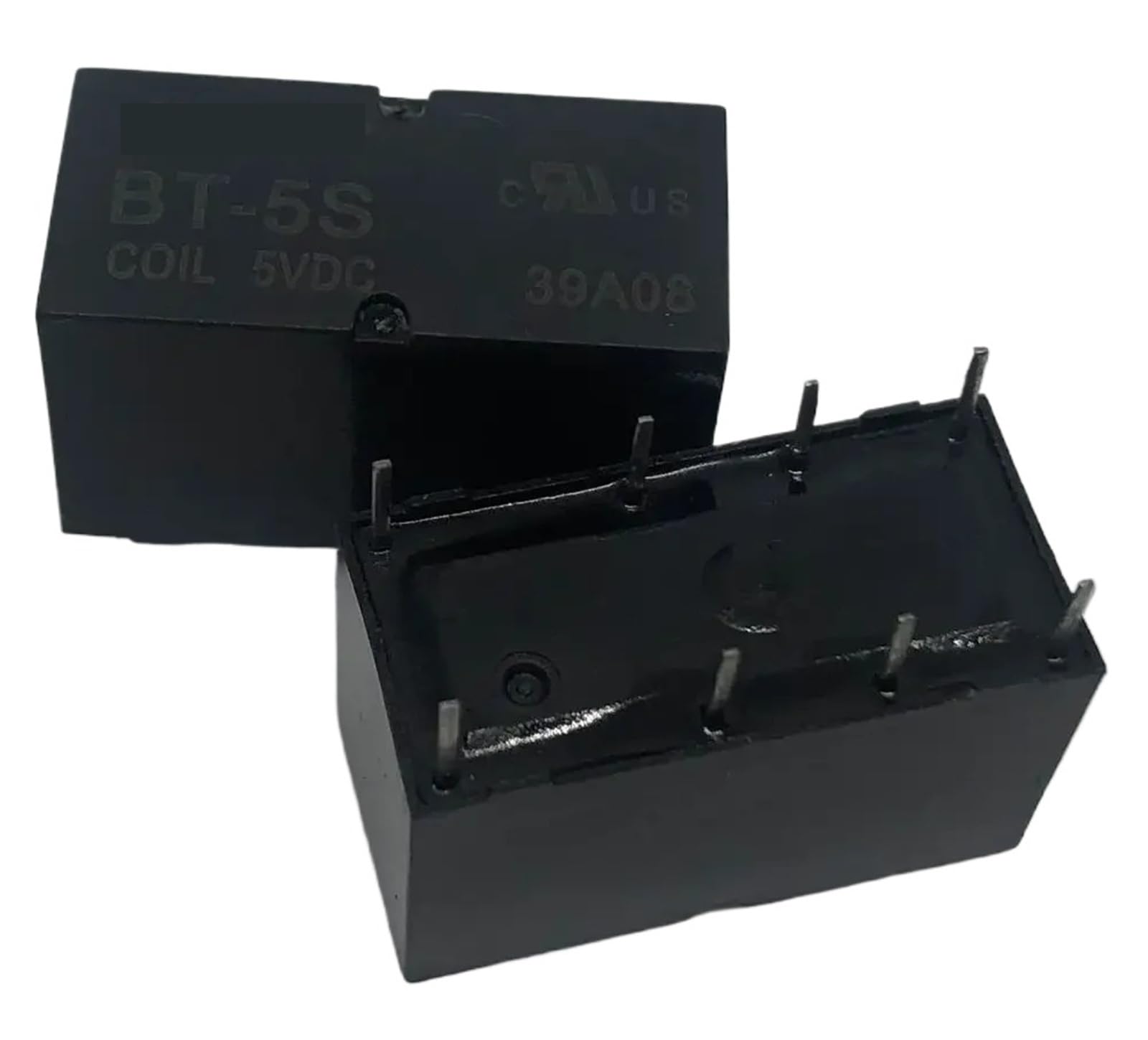 Relais 8 broches BT-5S 5V 12V 24V pour circuit imprimé PCB