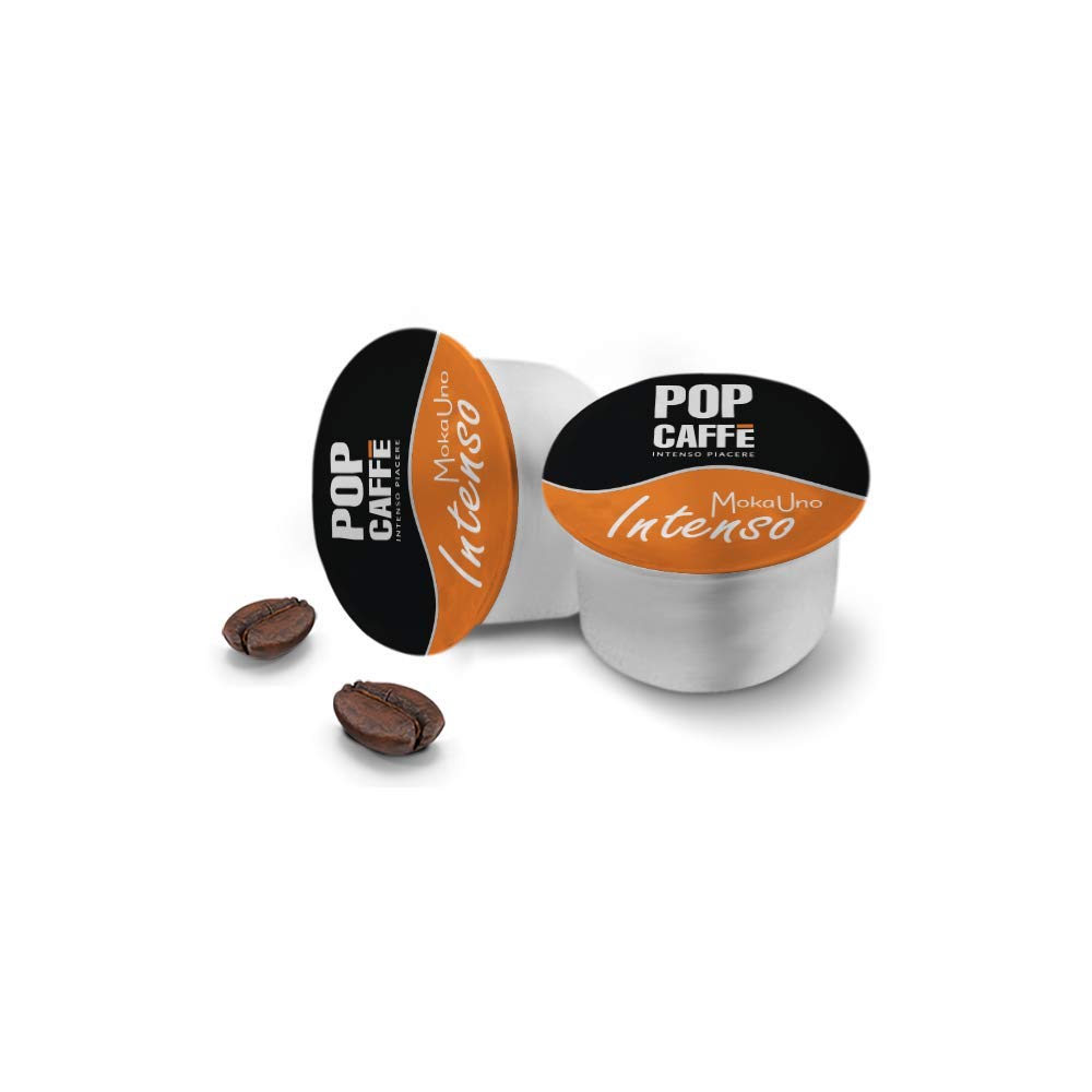 300 Kaffeekapseln Pop Moka Cup 1 INTENSO KOMPATIBEL ILLY KIMBO UNO SYSTEM ...