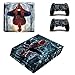 FENGLING Autocollant de Peau de Conception Spiderman pour Console Sony Playstation 4 Pro et Autocollant de Peau de contrôleur 2 pièces pour Accessoires de Jeu Ps4 Pro