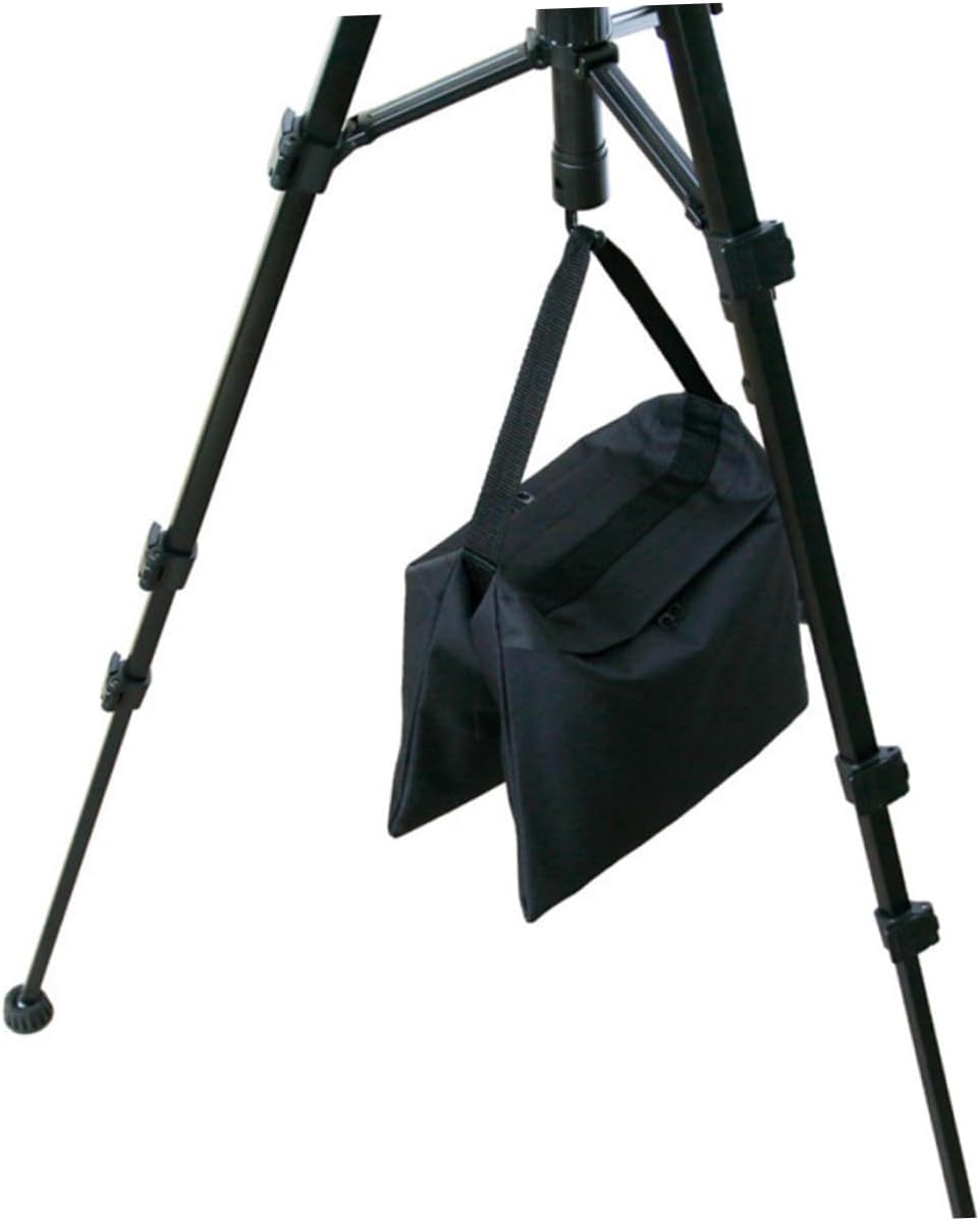 TEHAUX 2pcs Weight Sandbags Double Zipper Tripod Lamp Holder Balanced Exercise Sandbags