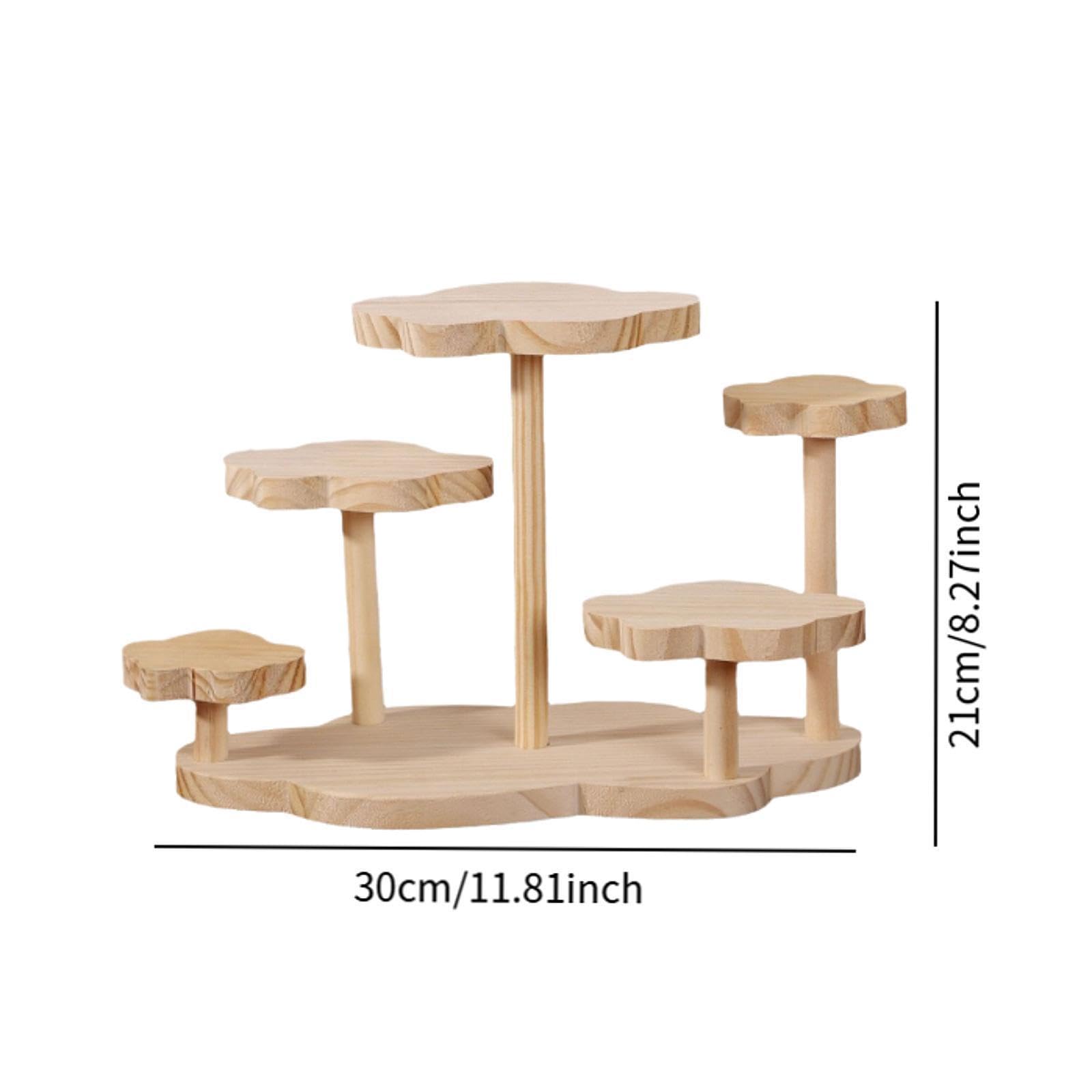 2 soportes de madera para restaurantes y uso en interiores, elegantes soportes de exhibición para menús, carteles o decoraciones, ideal para cafeterías y comedores