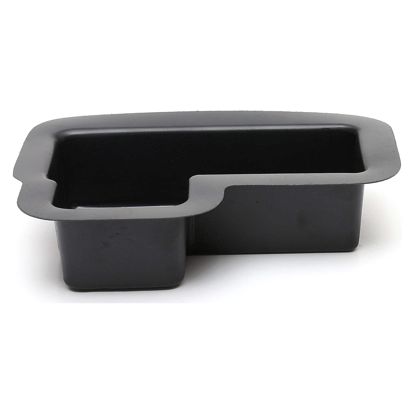 Holyart Bomba de Agua y Motores para Movimientos: Recipiente Negro para Fuente belén 10x25x20 cm Modelos Surtidos