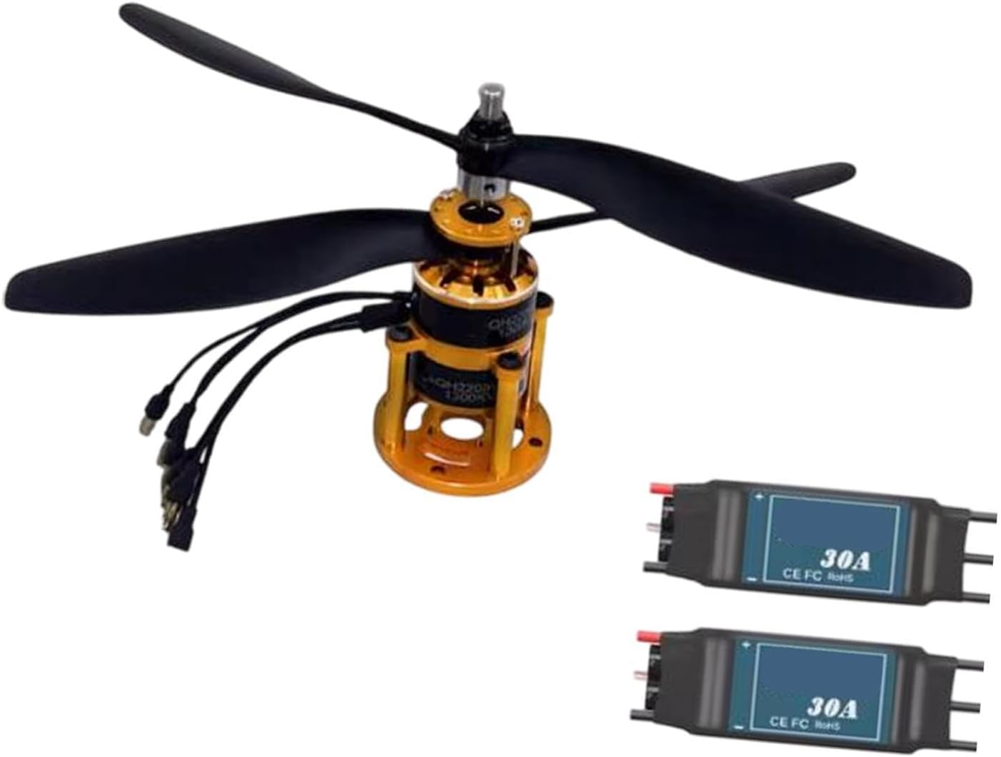 HuadaXtai RCプレーンヘリコプターダブルプロペラモータープロペラ