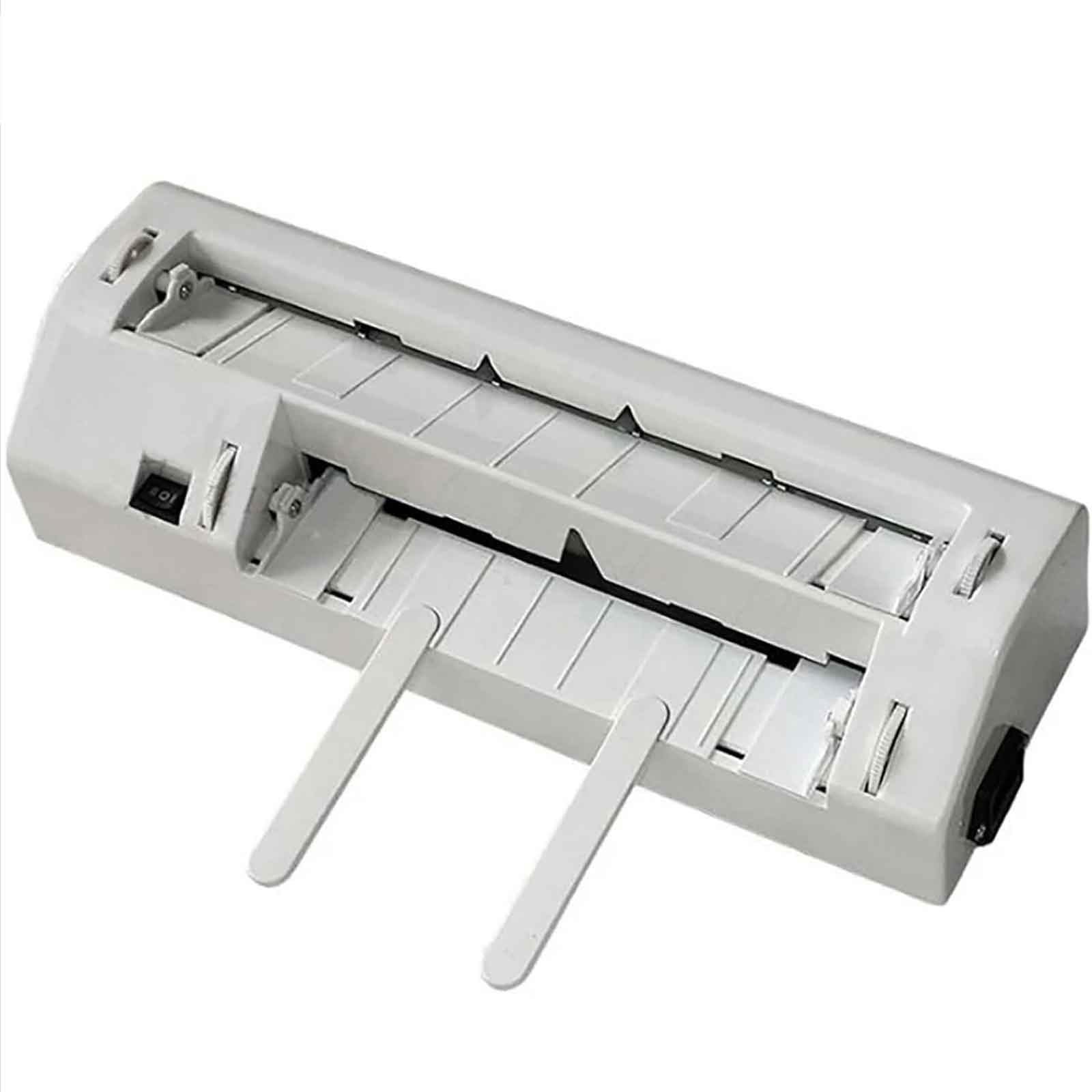 Automatischer Visitenkartenschneider, 30 Stück/Min, Papierschneidemaschine, Mikroverstellbarer Schlitzer für Büro, Schule, Einladungen, Mitgliedskarten
