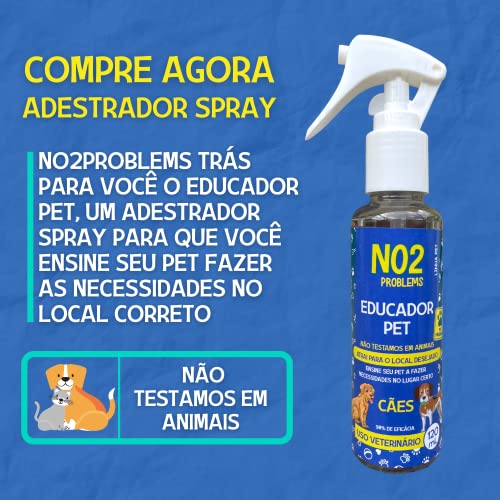 Super Kit Afasta 540 mL e Educa 120 mL Pet NO2PROBLEMS Eficaz Cães e Gatos Produto Petshop