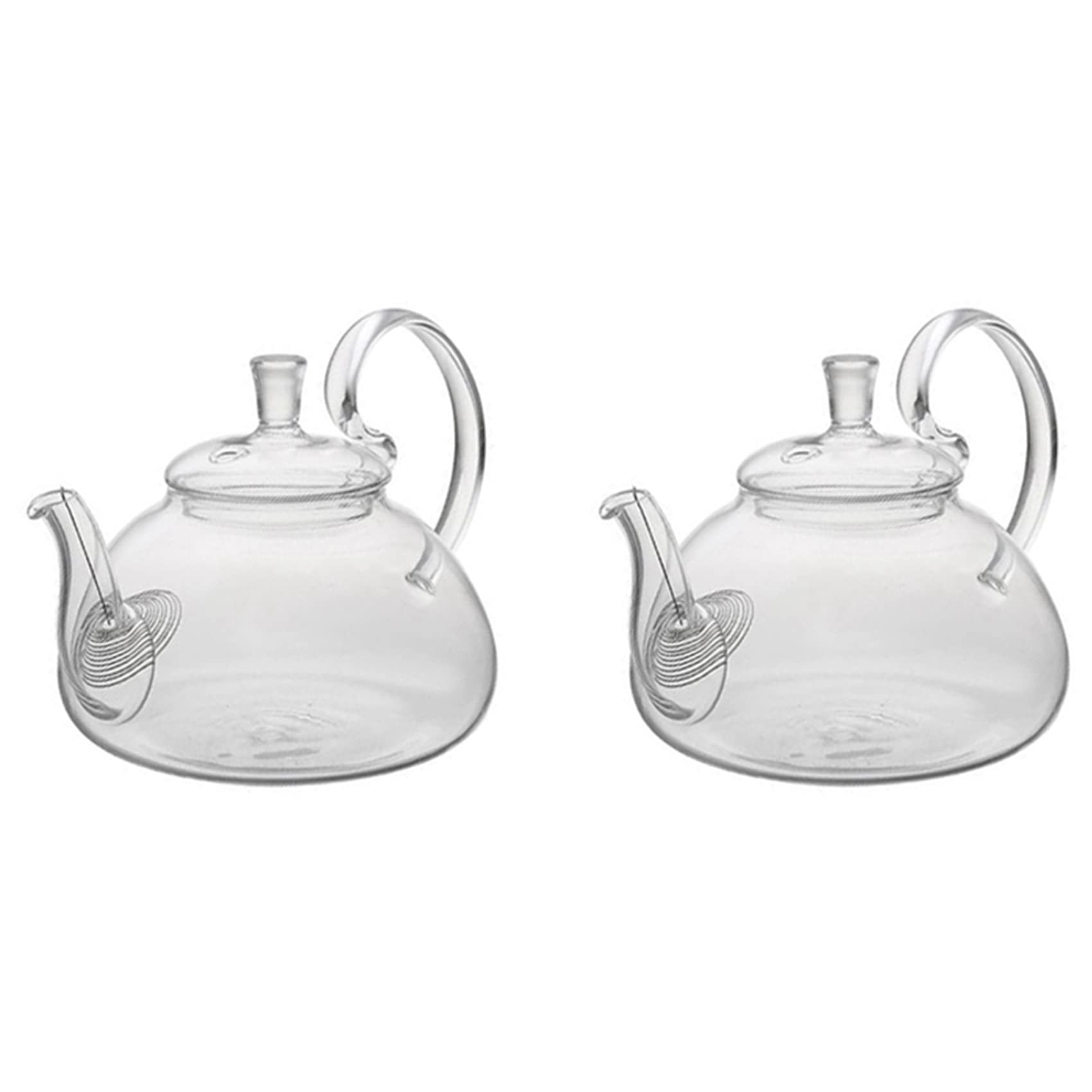 Théière en verre de café résistante à la chaleur avec infuseur amovible en verre