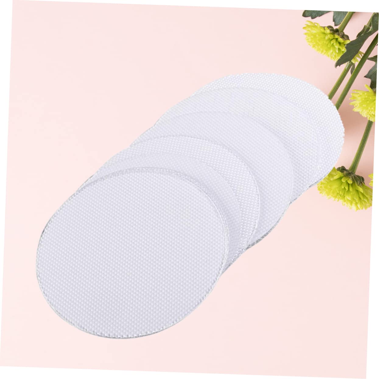 WOONEKY 60 Piezas calcomanías de Forma Redonda Adhesivos para bañera Antideslizante bañera Adhesivos Antideslizantes para bañera Tiras de Seguridad para el baño Antideslizante