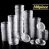 Eeoyu 100 Pieces 25 mm Coin Capsules Holder with Plastic Storage Organizer Box for Coin Collection Supplies #5