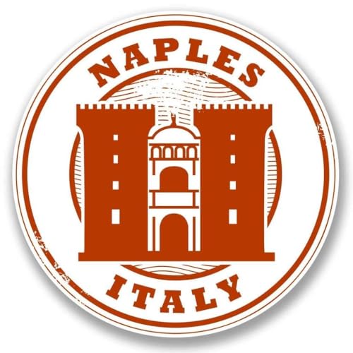 Naples Italy Round Metal 0.75" Lapel Pin Hat Shirt Pin Tie Tack Pinback3