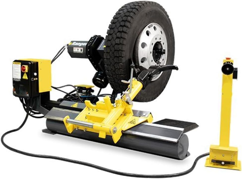 KATOOL Heavy-Duty Tire Changer Machine, Tire Changer that Handles Truck, Bus and Commercial Van Tires, Tire Machine, Yellow, 26pro (AK-260pro)