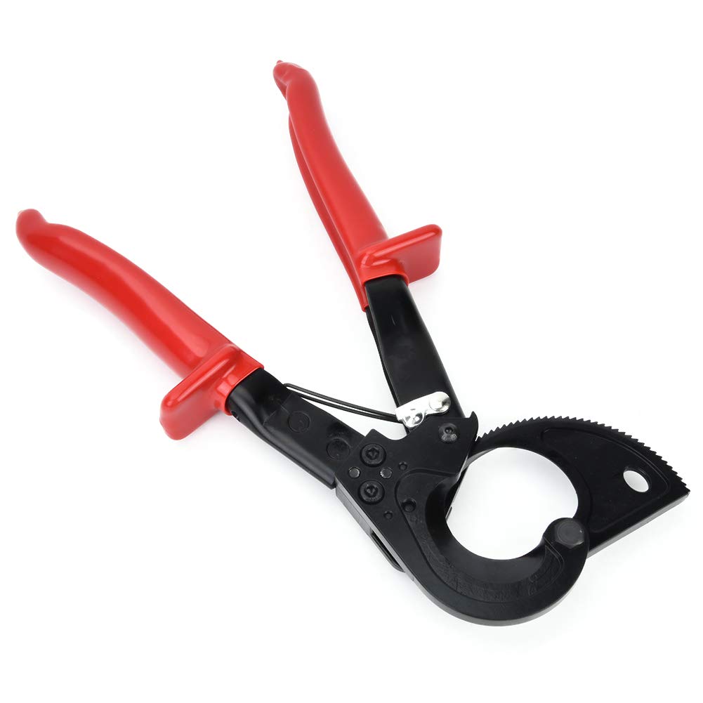 Pelacables, 240 mm² Cortador de Cables Cortador de Cable de Trinquete de Aluminio de Alta Resistencia para un Corte Limpio y Suave