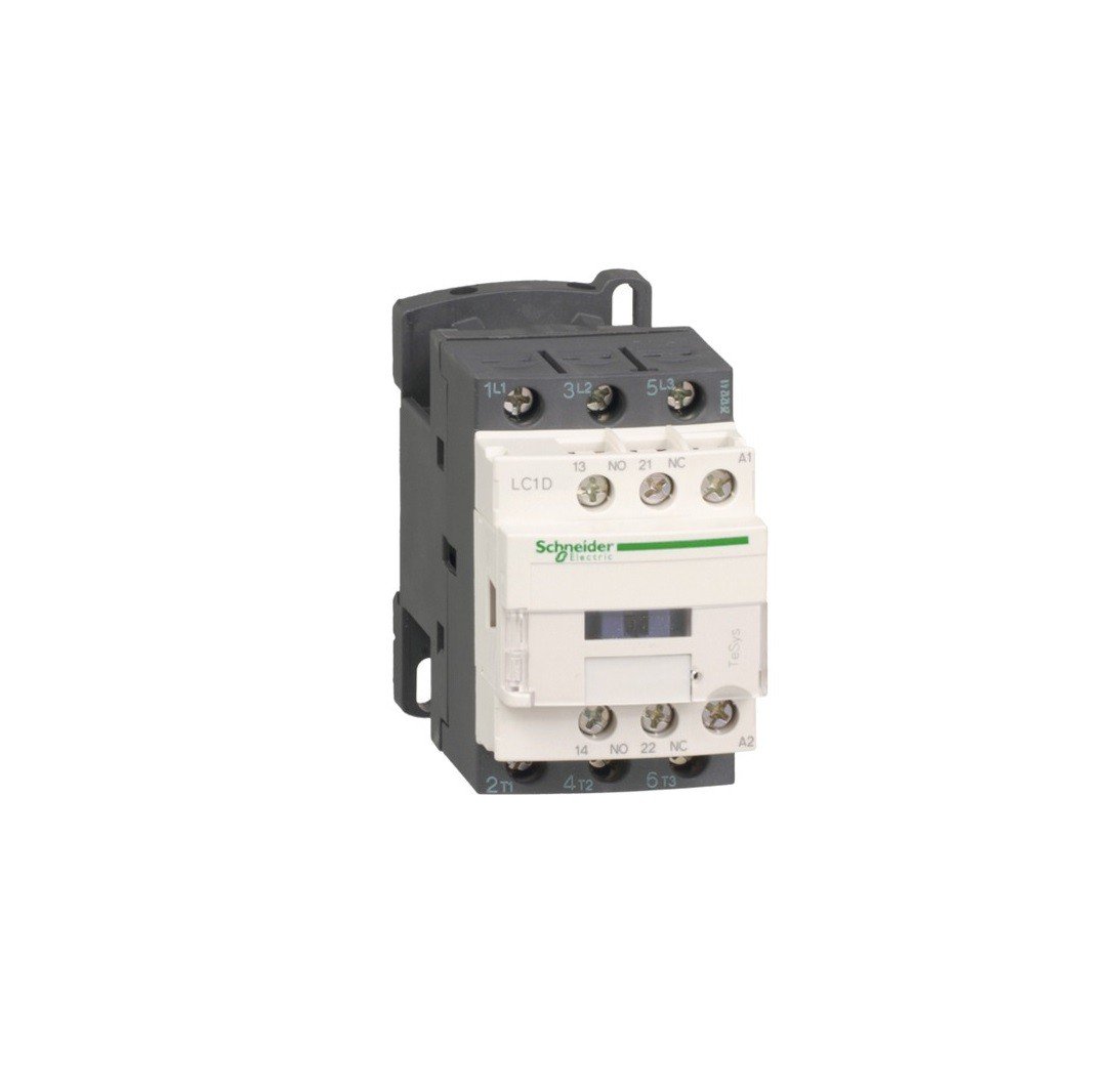 Schneider Electric TeSys D LC1D Contactor, 230 V ac Coil, 3-Pole, 38 A, 18.5 kW, 3NO, 690 V ac