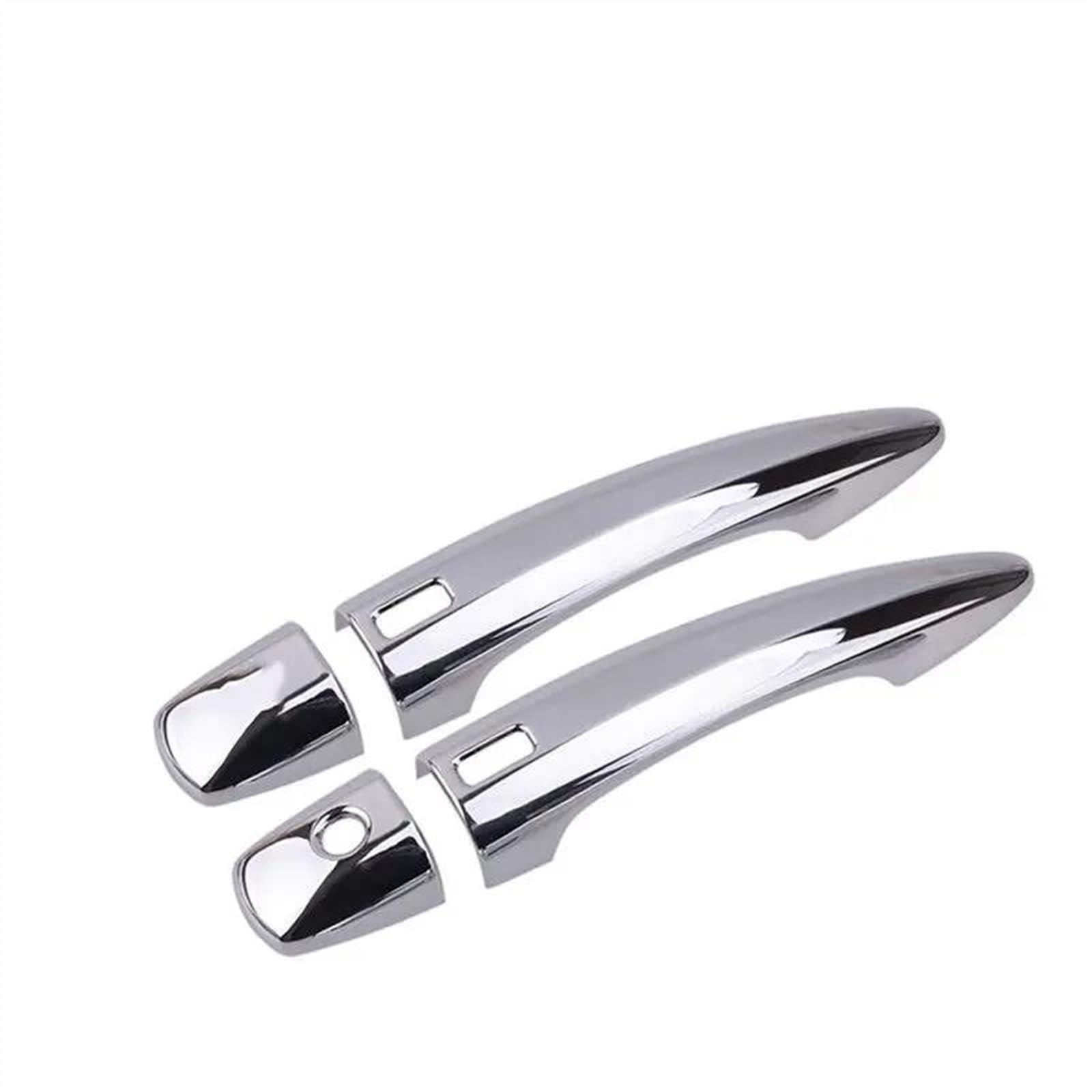 Csspdm Chrome B Chrome Carbon Fiber Car Door Handle Covers Styling Accessories Stickers Decal For Nissan For Juke 2021 2022 2023(Chrome B)