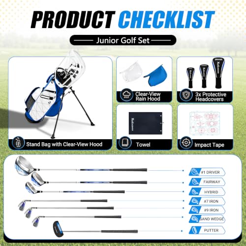 XDriverMax 8-Piece Junior Golf Set
