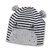 Produktbild Sterntaler - Jungen Baby Sommermütze Beanie, UV-Schutz 50+, dunkelblau-grau mit Öhrchen Hippo - 1611970, Größe 45