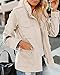 Soulomelody Womens Military Anorak Jacket Zip Up Snap Button Parka Safari Utility Coat Outwear with Pockets XX-Large