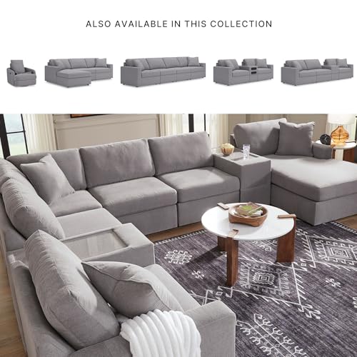 Image of Signature Design by Ashley Modmax Modular Sectional Couch with Chaise