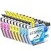 KINGWAY LC3219XL Cartuchos de Tinta Compatibles con Brother LC3219XL LC3219 XL LC3217 para Brother MFC-J5330DW MFC-J6530DW MFC-J5930DW MFC-J5730DW MFC-J6930DW MFC-J6935DW MFC-J5335DW (3C,3M,3Y)