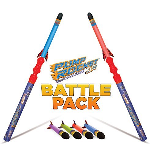 GeospacePump Rocket JR Combo Battle Pack (includes 2 Launchers + 6 JR Rockets)