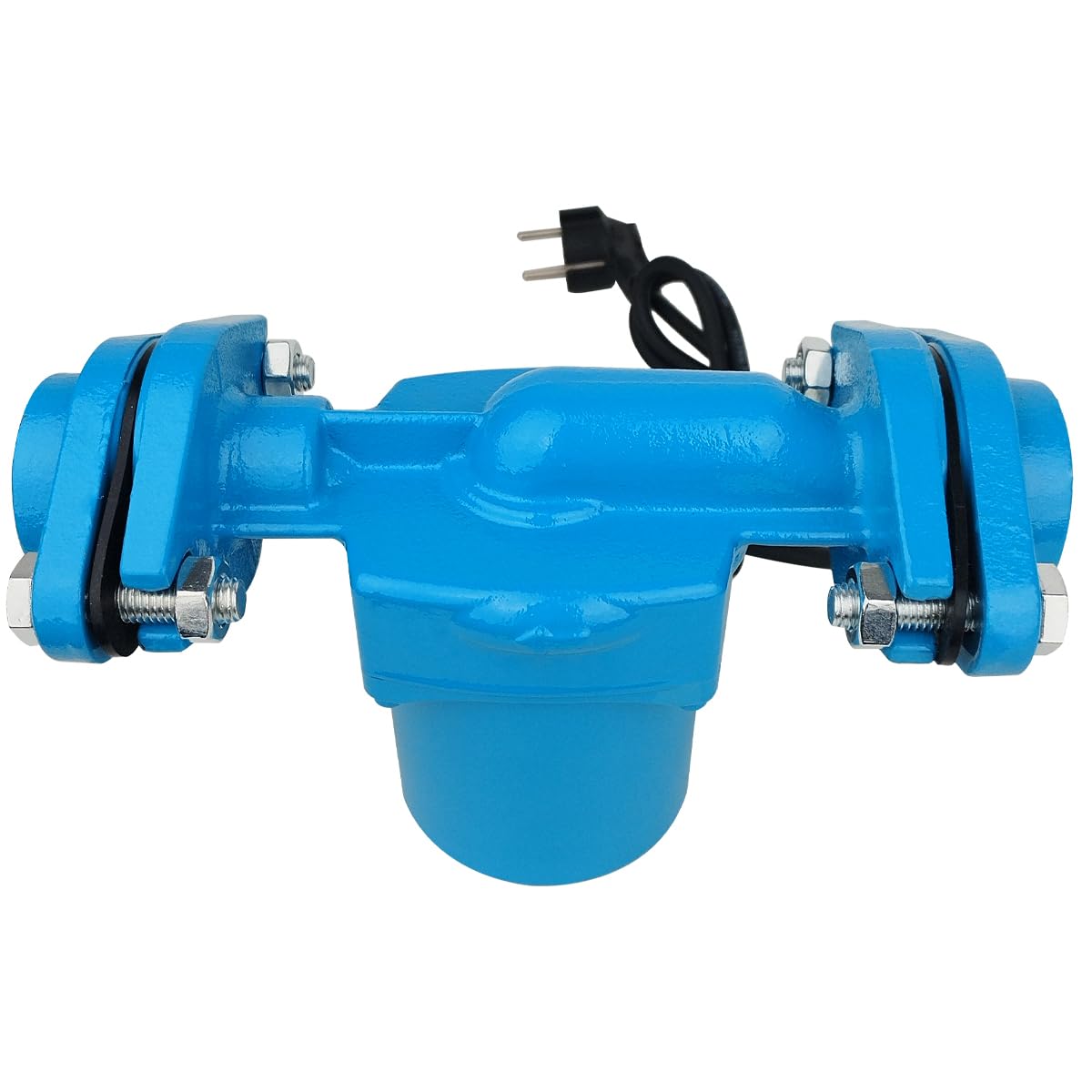 Pompa di aumento della pressione 230 V, 1/8 CV, Pompa di circolazione a 3 velocità, Pompa di circolazione per acqua calda da 1 pollice con flangia per sistema di riscaldamento domestico/doccia