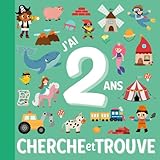 Cherche et Trouve 2 ans - Livre de Jeu Éducatif et Intéractif pour Éveiller la Curiosité des Enfants en français: Voyage Avion Maison Idée Cadeau - Activité Moment Calme Sans Écran - Apprendre Vocabulaire et Observation