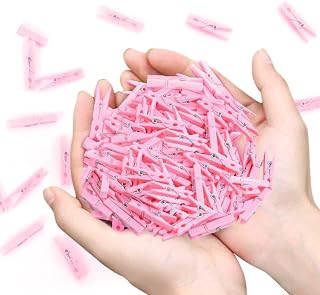 120 Pcs Baby Shower Games Funny Activities - Funniest Baby Shower Game Ever, Ice Breakers for Boy or Girl, Don't Say Baby (PINK)
