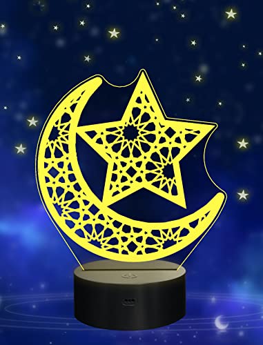Fullosun FS-XXXYYY Eid Mubarak Deacoration, Islam Eid Ramadan Night Light cover