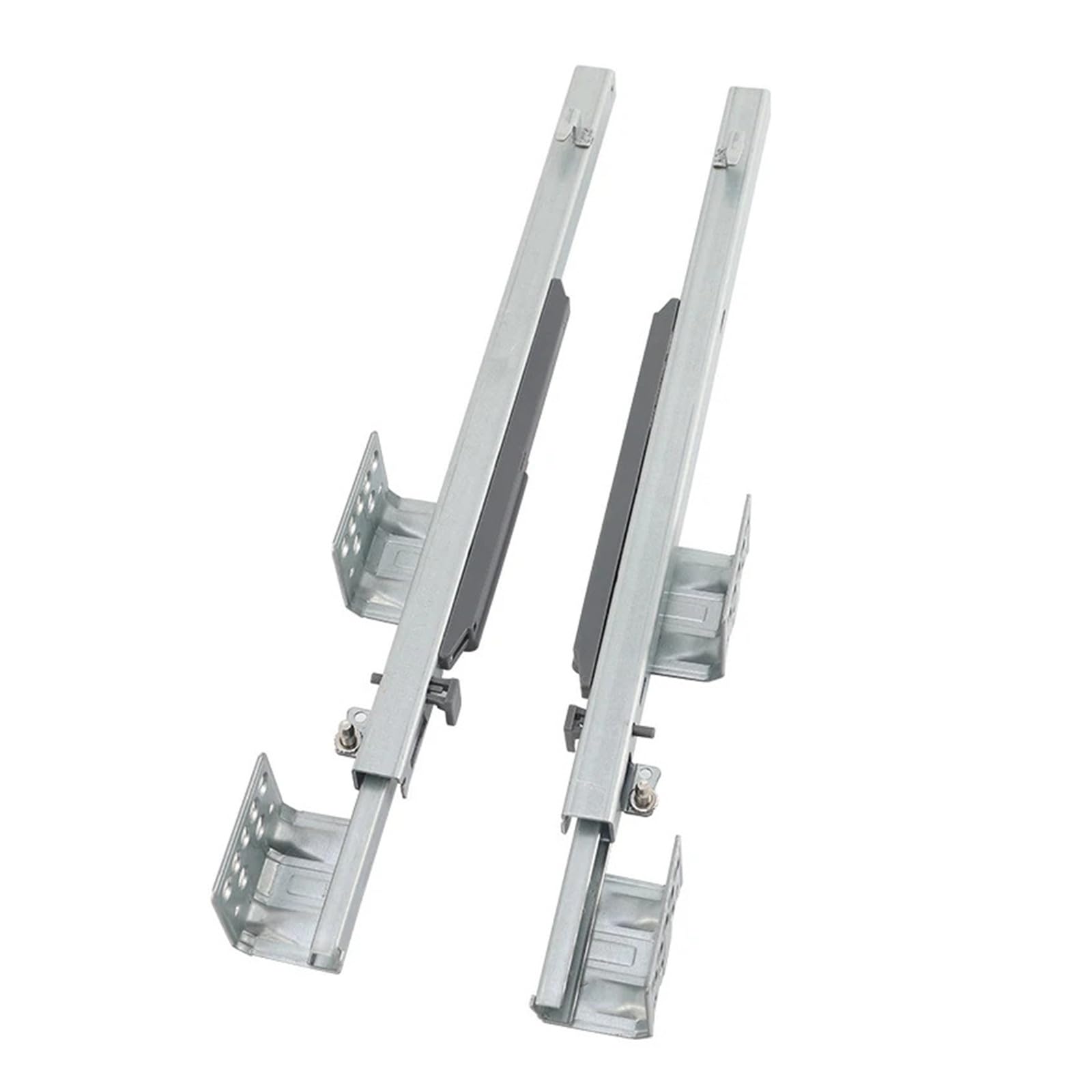 Binario nascosto con chiusura inferiore della guida del cassetto a estrazione totale a 2 sezioni(16inch)