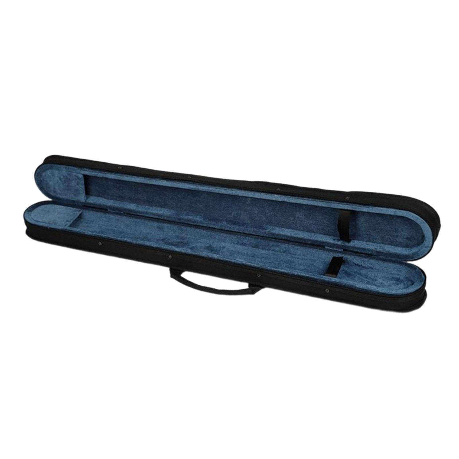 Práctica bolsa para de violín,hecha de materiales,Negro,84x10x7cm