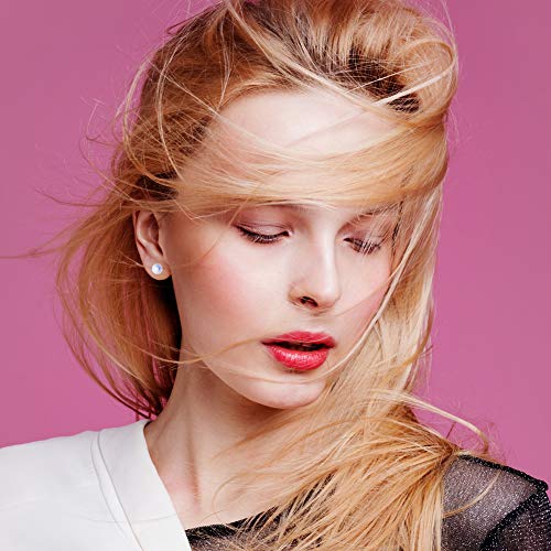 1200 Pcs 5Mm Hypoallergenic Stainless Steel Earrings Posts Flat Pad Blank Earring Pin Studs With Butterfly Earring Backs And Silicone Bullet Earring Backs For Jewelry Making Findings #TOP5