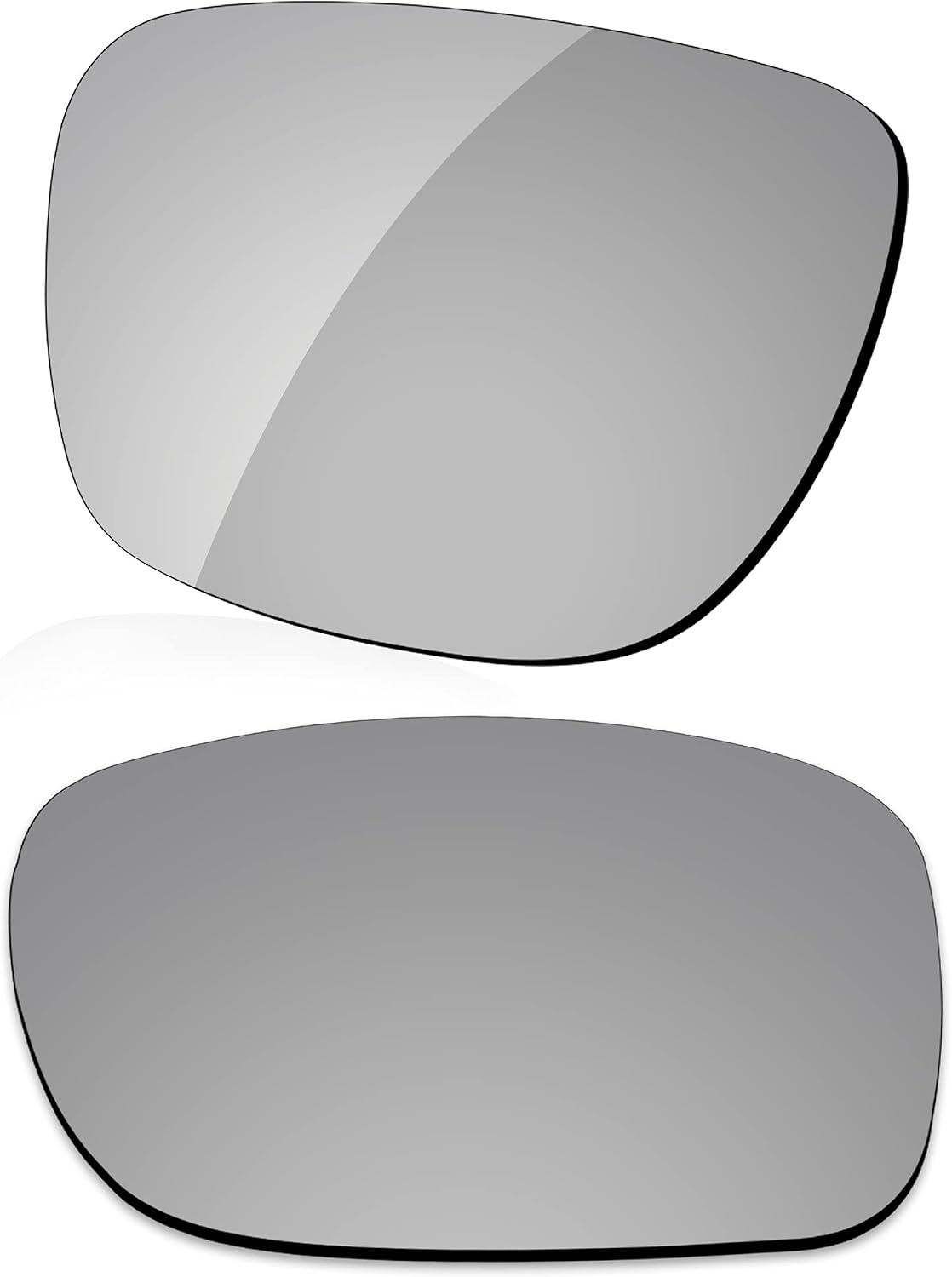 LenzReborn High-impact Polarized Lens Replacement for Oakley Mainlink Sunglass - Dark Black+Silver Grey+Fire Red+Ice Blue