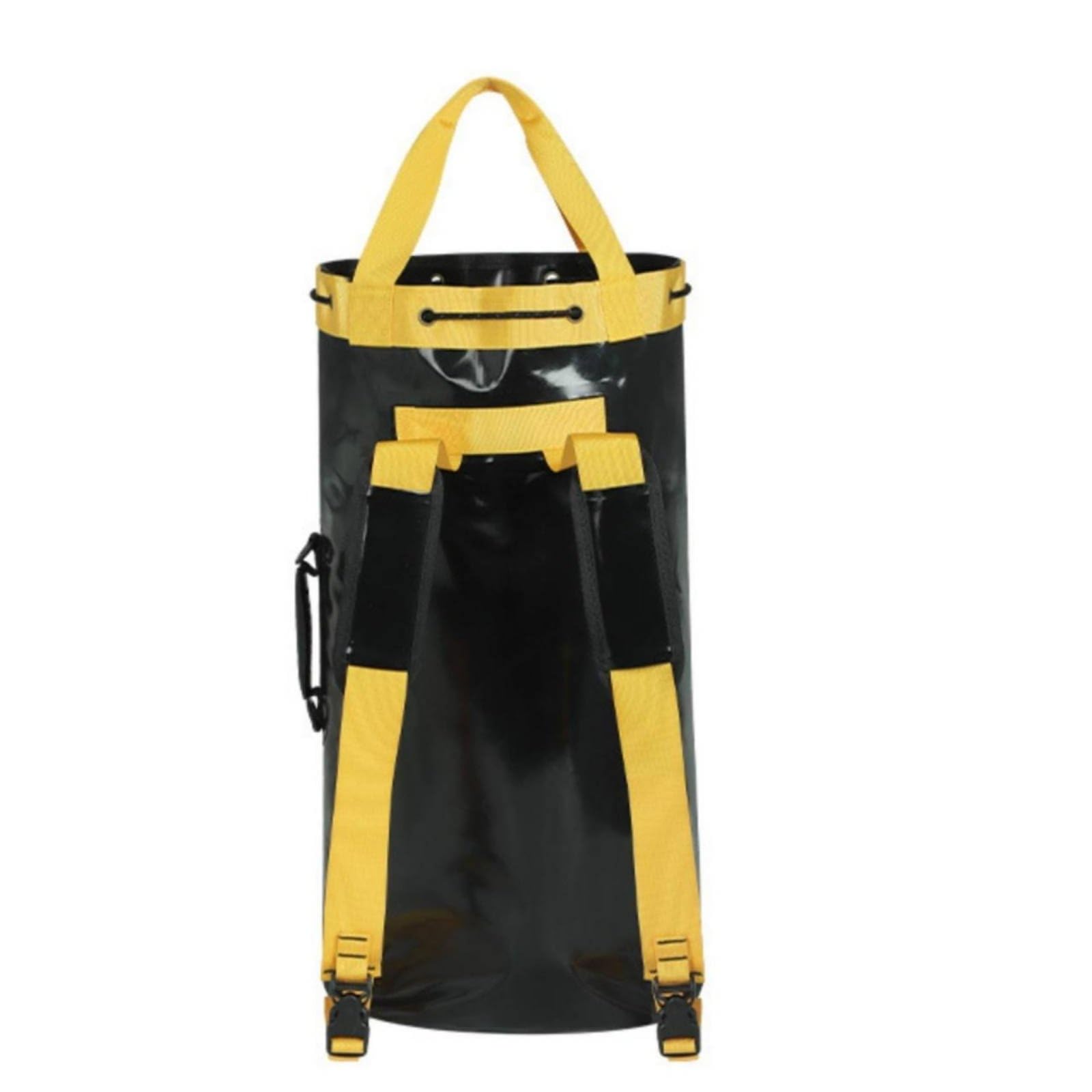 URJIX™ Drainage Bottom Climbing Rope Bag Drawstring Closure 55L Black | Main Practical Black 55L-picture-28
