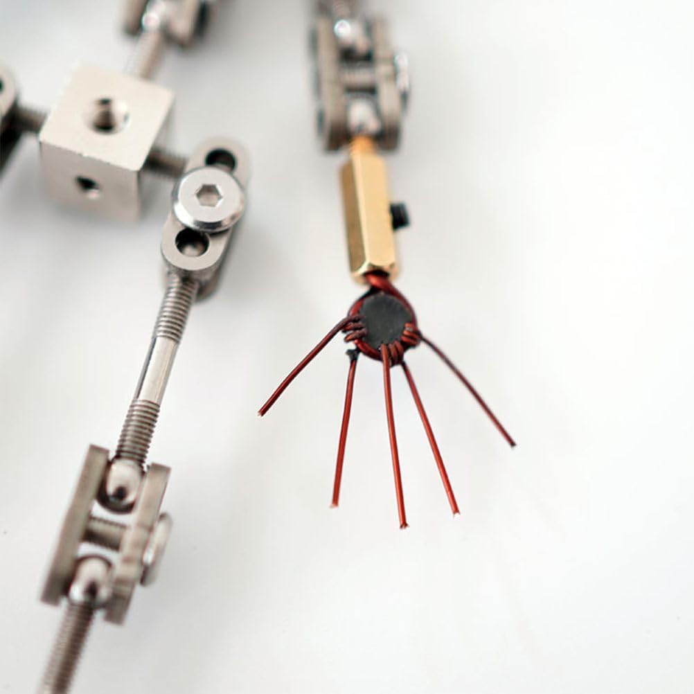 DIY Simple Metal Doll Skeleton, 12Cm-20Cm Metal Skeleton for Making Animated Dolls, Easy to Assemble, Suitable for Stop Motion Animation Design (15CM