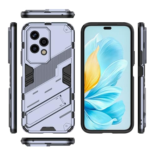 Coque Honor 200 Lite 5G Antichoc Grise : Finies les Chutes avec la Béquille