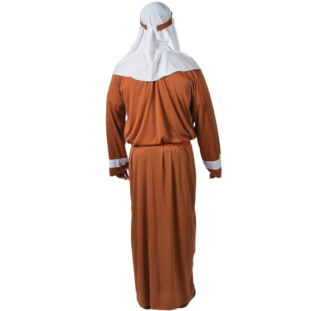 Traje Pastor Niño Disfraz De Pastor Para Niño - Vestuario Belén, Teatro Escolar, Juego De Rol Disfraz Posadero Niño Traje Pastor Niño Disfraz De Pastor Para Niño - Vestuario Belén, Teatro Escolar, Juego De Rol Disfraz Posadero Niño