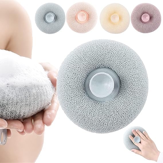 Cyrox 2 in 1 Sunflower Bath Ball, Super Soft Bath Flower Sponge with Suction Cup Scrub Ball, Sucker Baths Flower Sponge, Baths Sponge Cleaning Brush Scrubber (1Pcs)-image-22