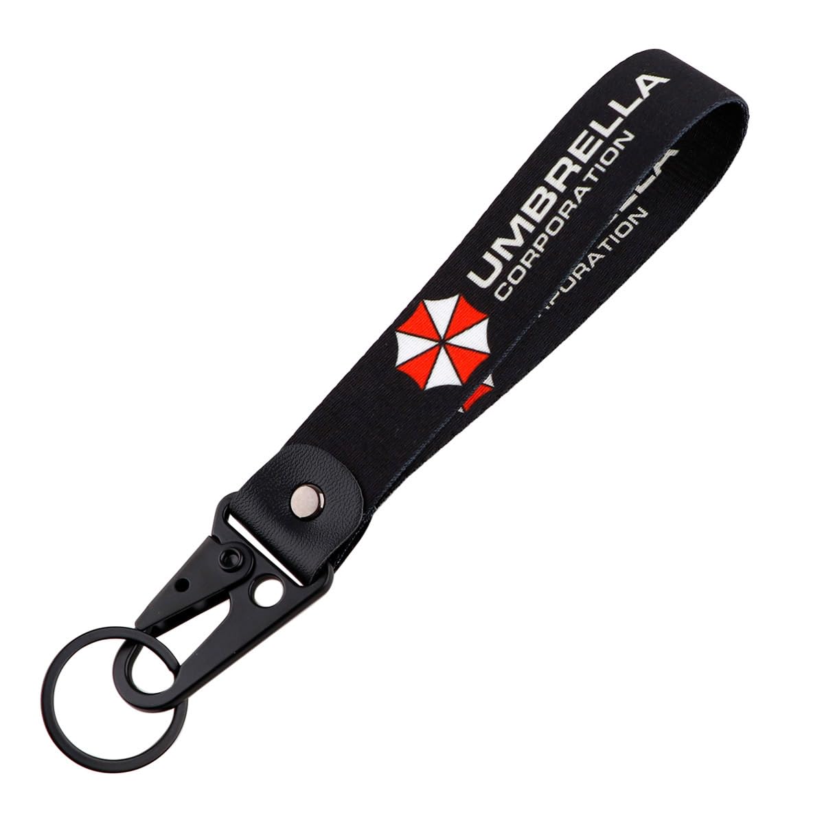Xcbw Unisex 01 Car Lanyard Umbrella Corp. Hand Lanyard Pendant Black, Miite