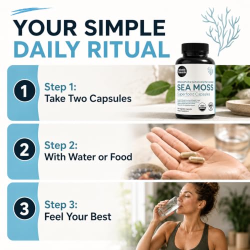 Atlantic Naturals Irish Sea Moss Capsules