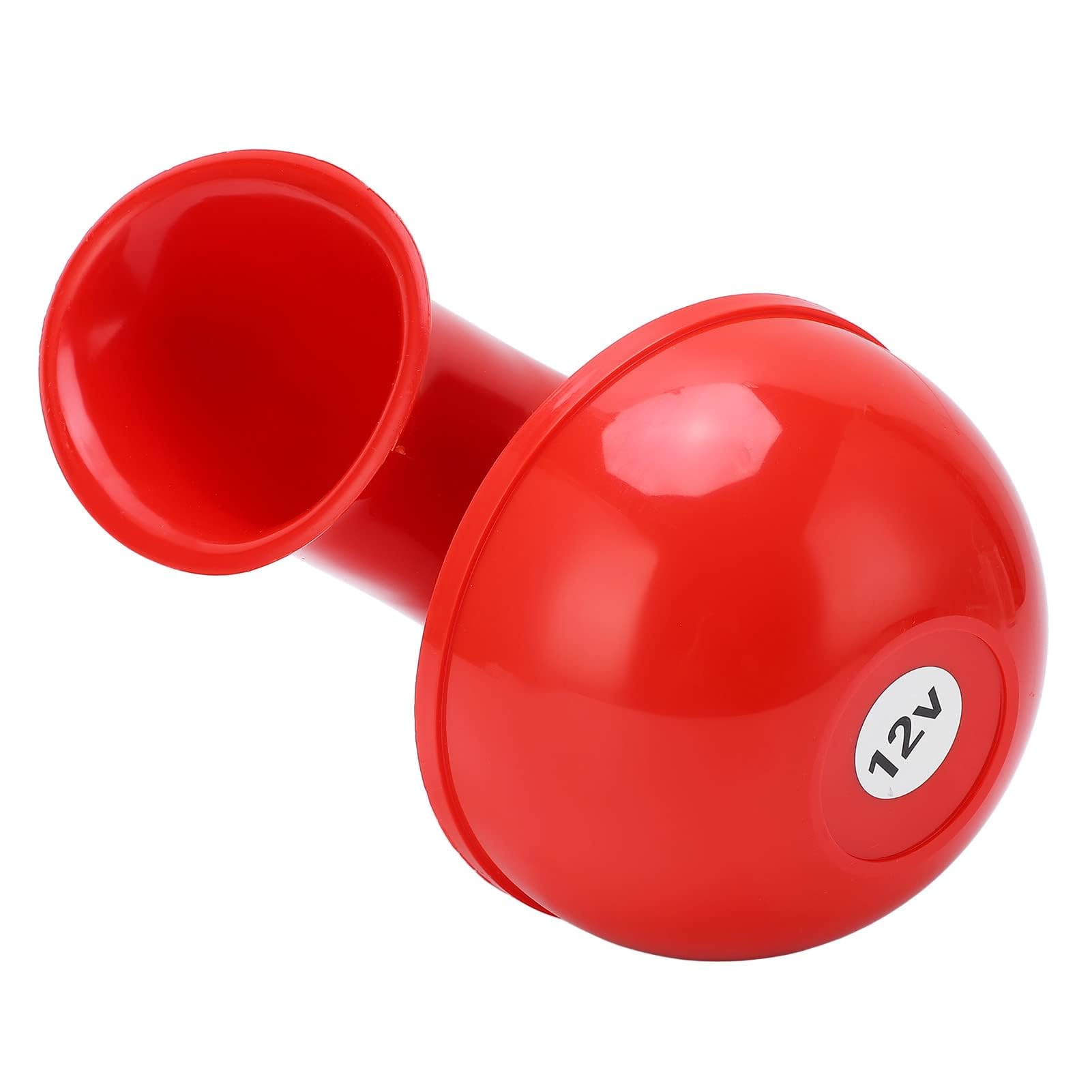 Clacson Per Auto, Clacson Ad Aria Rossa da 150 DB Corno di Toro Elettrico Suono di Mucca Corno di Metallo Impermeabile Tono Alto Basso Misura Universale Parti Elettroniche Alternative Per Auto