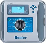 Hunter Pro-C P2C-400 Indoor Outdoor Modular Controller 4-Station Base Timer Expandable to 32 Stations w/ Optional Expansion Modules - P2C400 Replaces PC400 and PC400i (P2C-400 with 4 Zones)