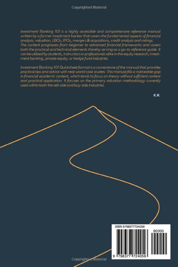 Vista 2 de Investment Banking 101 Quicksheet to the Art of Private Equity, M&A, IPOs, Credits