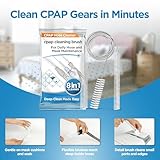 resplabs CPAP Cleaning Brush CPAP Tube Cleaning Brush for Hose Maintenance - Flexible Stainless Steel Wire For Standard & Slim Tubing - Image 3