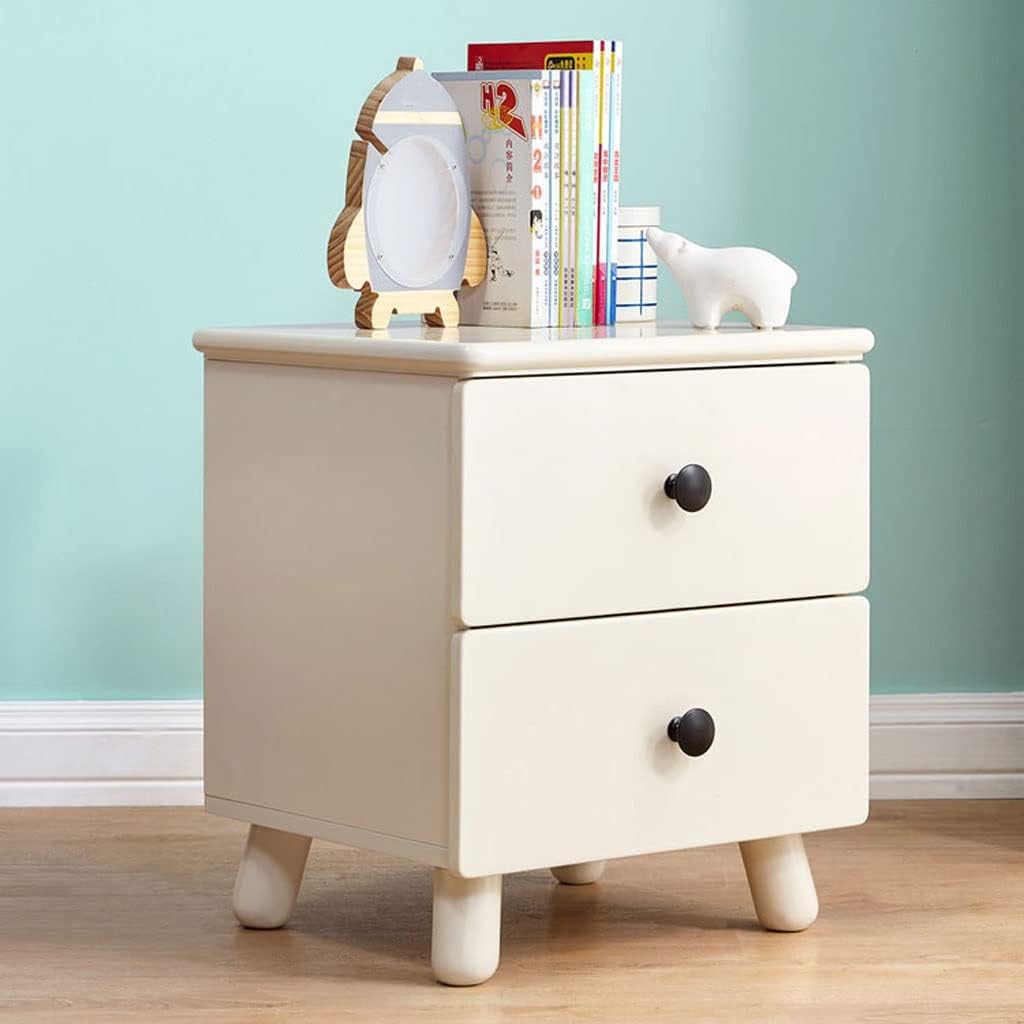 Nightstand White Bedside Table Modern Minimalist Storage Cabinet Modern Living Room Bedroom Bedside Table Storage Cabinet Bedside End Table