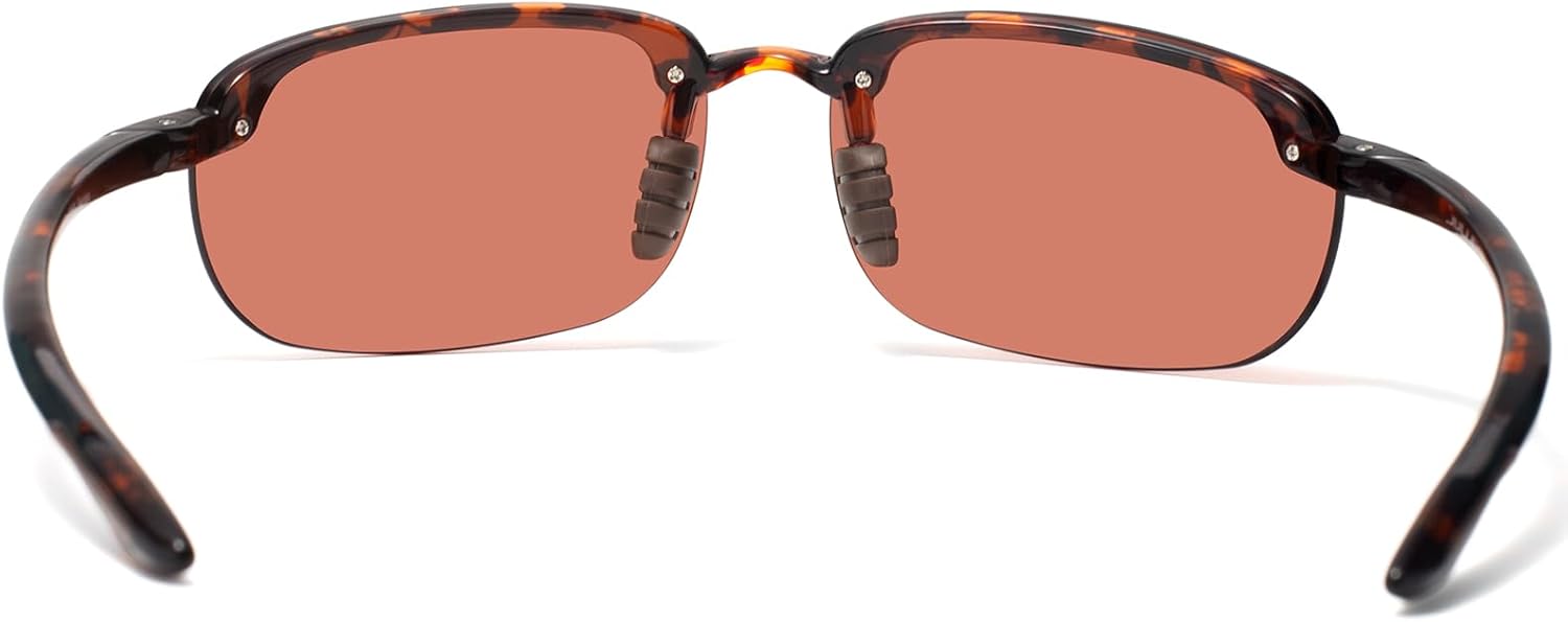 JULI Sports Sunglasses for Men Women Tr90 Rimless Frame for Running Fishing Baseball Driving MJ8001 - Image 5