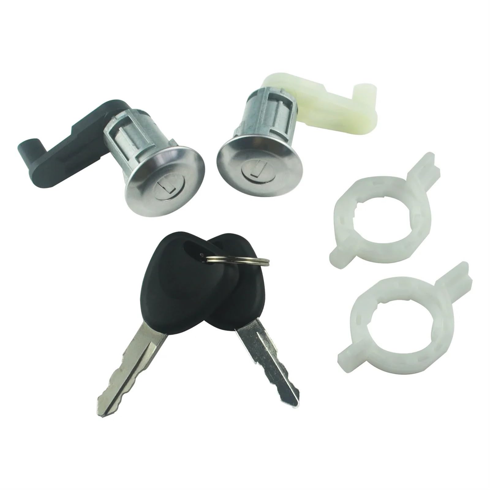 Hzsmyxgs One Color Car Door Lock Compatible With Scenic I 1996 1997 1998 1999 2000 2001 2002 2003 7701468981 Left Right Car Door Lock Barrel Cylinder With 2 Key