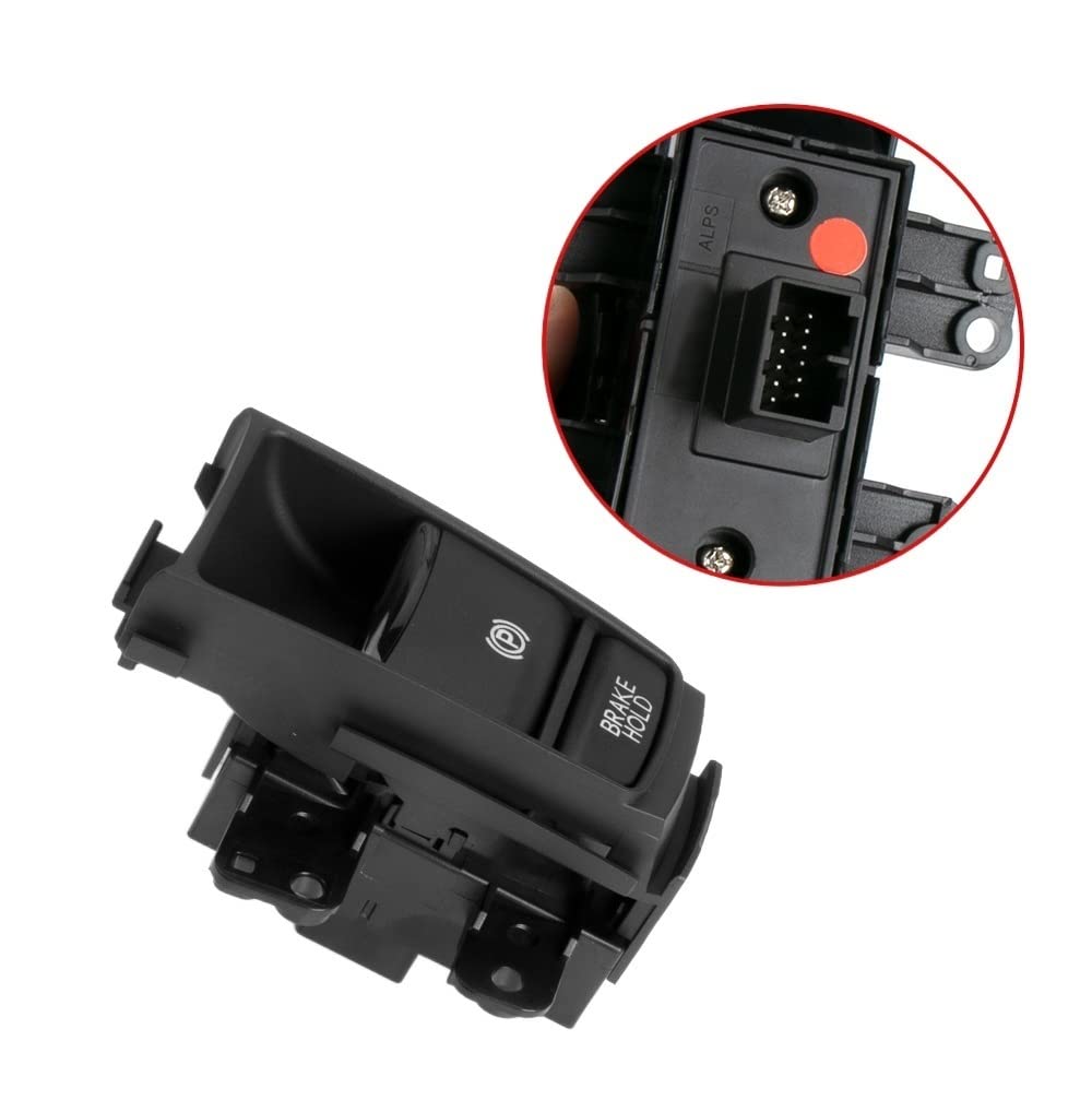 Frein Main Électrique Parking Interrupteur Commande Stationnement pour RU1 RU5 Bouton Commutation Frein À Main Électrique 35355T7AJ02 pour XRV VEZEL Bouton Stationnement