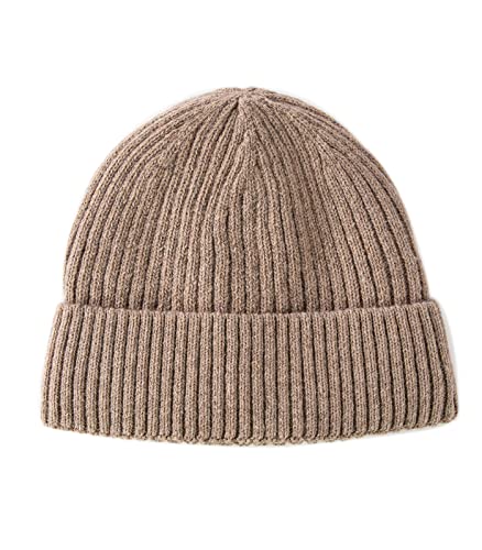 2PCS Merino Wool Knit Beanie Scarf Set for Men & Women, Winter Soft Warm Long Scarves with Wool Beanie Hat3